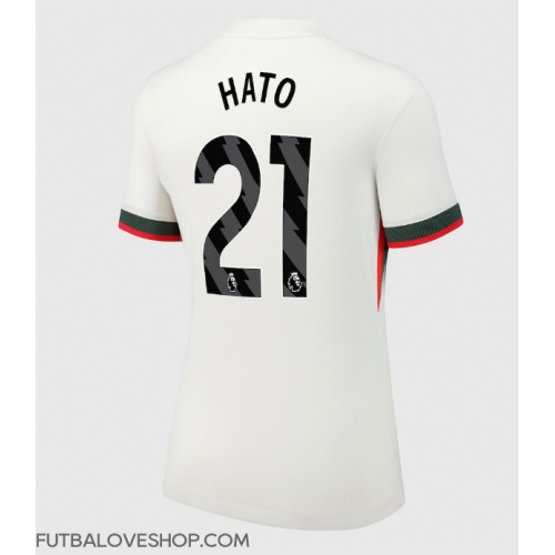 Dres Chelsea Jorrel Hato #21 Preč pre Ženy 2025-26 Krátky Rukáv Dres Chelsea Jorrel Hato #21 Preč pre Ženy 2025-26 Krátky Rukáv